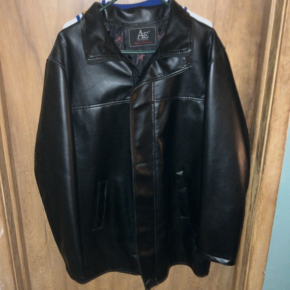 Custom Armani Lamb Skin Leather coat